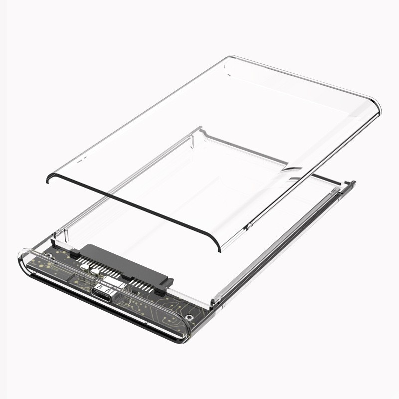 Carcasa + cable para Disco Duro 2.5" SATA a USB-C 3.1, Compatible HDD/SSD, Alta Velocidad - Imagen 4
