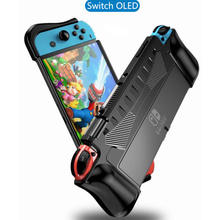 Funda Dockeable para Nintendo Switch OLED con Diseño Ergonómico y Protección de TPU