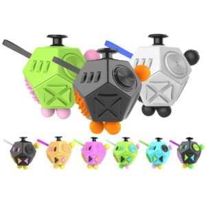 Cubo Antiestrés de 12 Lados – Fidget Cube Sensorial