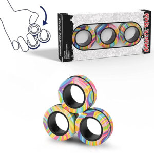 Anillos magnéticos, gran regalo para adultos Adolescentes y Niños (3uds)